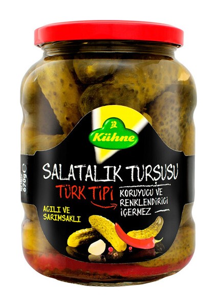 Türk Tipi Salatalık Turşusu 720 ml