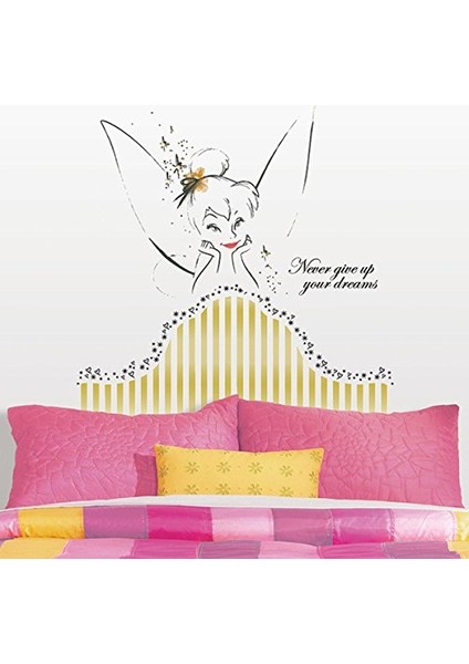 RoomMates RMK1925GM Tinkerbell Yatak Başı Duvar Sticker