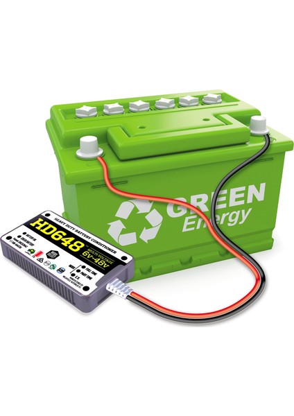HD648 6V/48Volt 2000 Amper Akü Ömrünü Uzatma ve Sülfat/Oksit Çözücü, Önleyici Akü Bakım Cihazı fiyatları