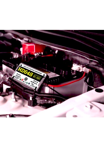 HD648 6V/48Volt 2000 Amper Akü Ömrünü Uzatma ve Sülfat/Oksit Çözücü, Önleyici Akü Bakım Cihazı indirimleri
