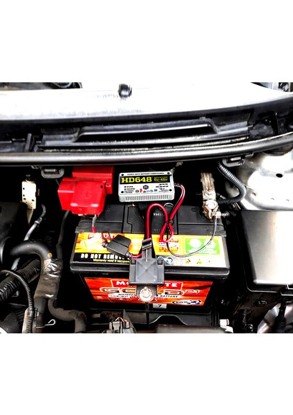 HD648 6V/48Volt 2000 Amper Akü Ömrünü Uzatma ve Sülfat/Oksit Çözücü, Önleyici Akü Bakım Cihazı