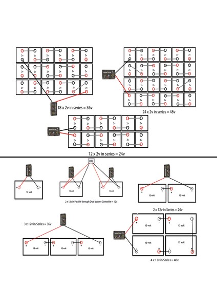 HD648 6V/48Volt 2000 Amper Akü Ömrünü Uzatma ve Sülfat/Oksit Çözücü, Önleyici Akü Bakım Cihazı
