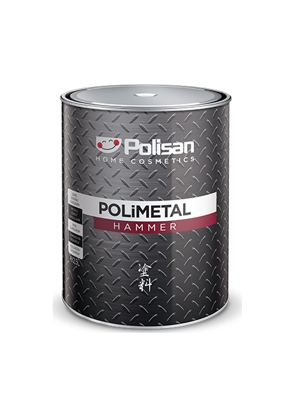 Polimetal Hammer 0,75 Lt Siyah