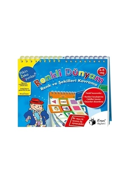 Etkin Zeka Oyunları - Renkli Dünyam (4-5 Yaş)