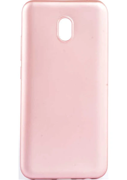 Tekno Grup Xiaomi Redmi 8A Kılıf Mat Premium Silikon Kılıf - Rose