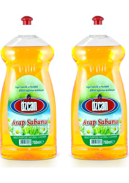 Özcan Sıvı Arap Sabunu 750 gr 2'li