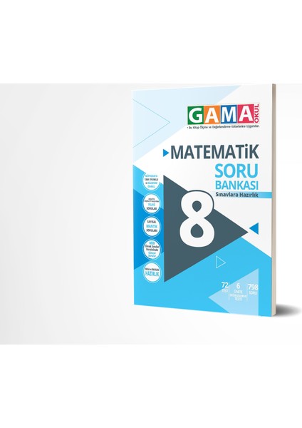 Gama Yayınları 8. Sınıf Matematik Soru Bankası