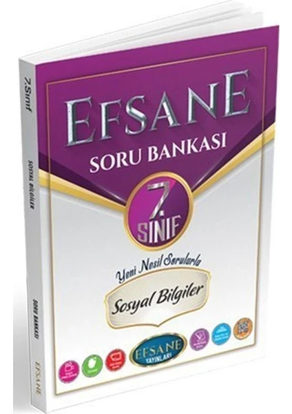 Açı Yayınları Efsane Yayınları Sosyal Bilimler Soru Bankası 7. Sınıf