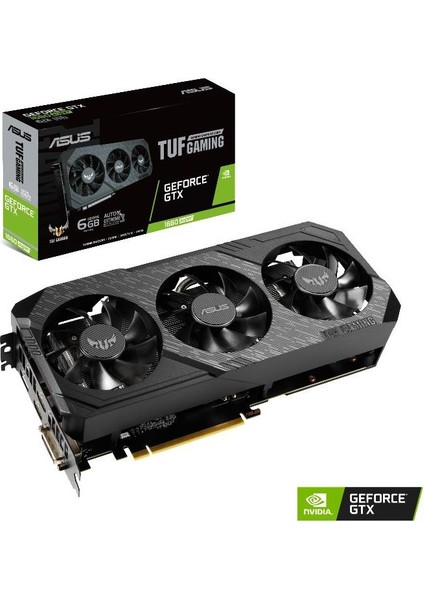 TUF 3 GeForce GTX 1660 Super Gaming OC 6GB 192Bit GDDR6 DX(12) PCI-E 3.0 Ekran Kartı (TUF 3-GTX1660S-O6G-GAMING)