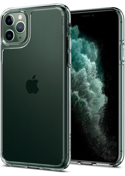 Apple iPhone 11 Pro Kılıf Quartz Hybrid Crystal Clear - 077CS27237
