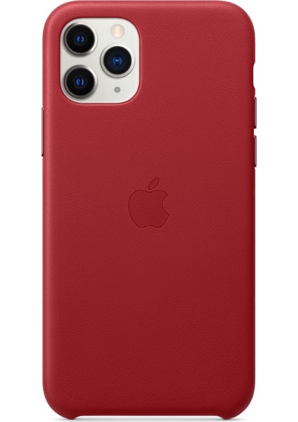 iPhone 11 Pro Deri Kılıf Product Red - MWYF2ZM/A