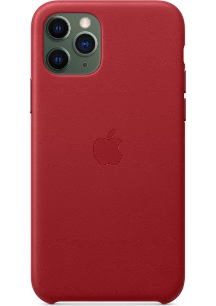 iPhone 11 Pro Deri Kılıf Product Red - MWYF2ZM/A