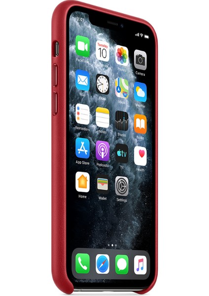 iPhone 11 Pro Deri Kılıf Product Red - MWYF2ZM/A