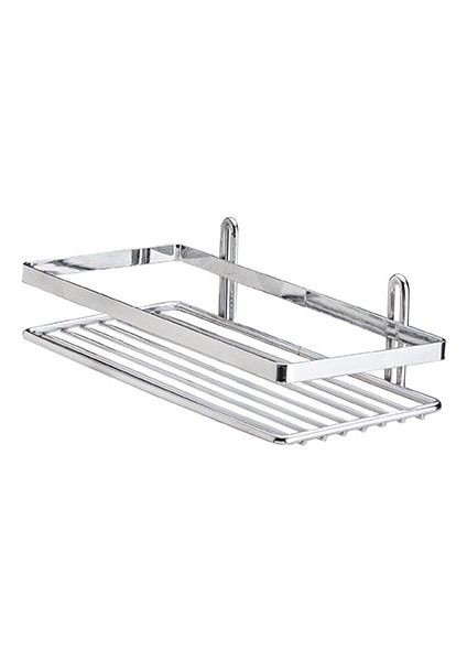 Tek Katlı Banyo Rafı Krom Es081