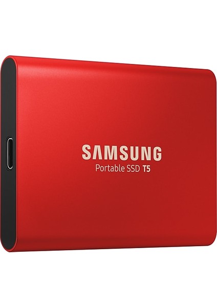 T5 1TB Taşınabilir Harici SSD MU-PA1T0R/WW - Kırmızı indirimleri