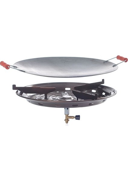 Tüplü Katmer ve Saç Kavurma Ocağı 45 cm
