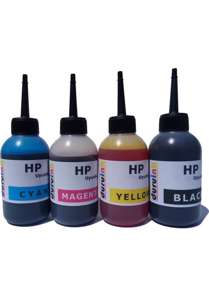 Hp 6100 6600 6700 4x100 ml Mürekkep Seti - 4 Renk