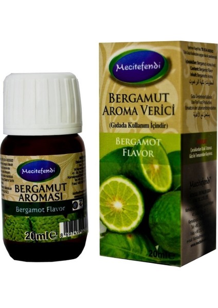 2'li Bergamot Aroması 2 x 20 ml