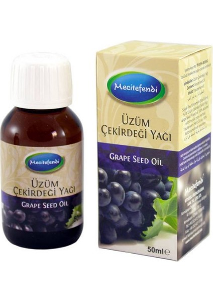 2'li Mecitefendi Üzüm Çekirdeği Yağı 2 x 50 ml