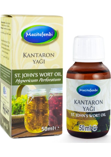 3'lü Mecitefendi Kantaron Yağı 3 x 50 ml