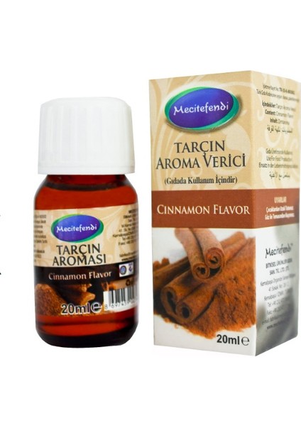 2'li Mecitefendi Tarçın Aroması 2 x 20 ml