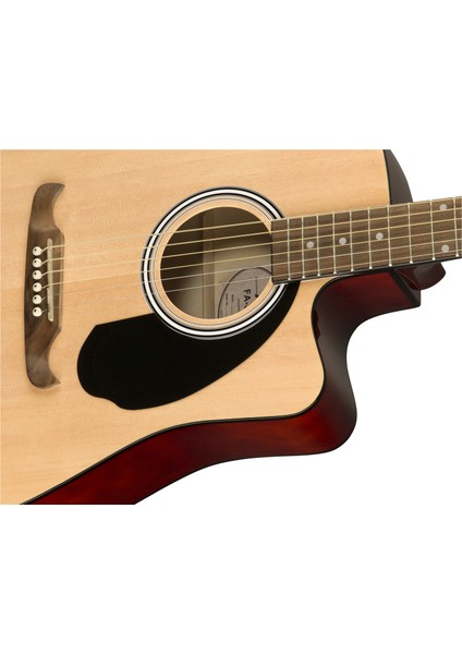 FA-125CE Dreadnought Ceviz Klavye Natural