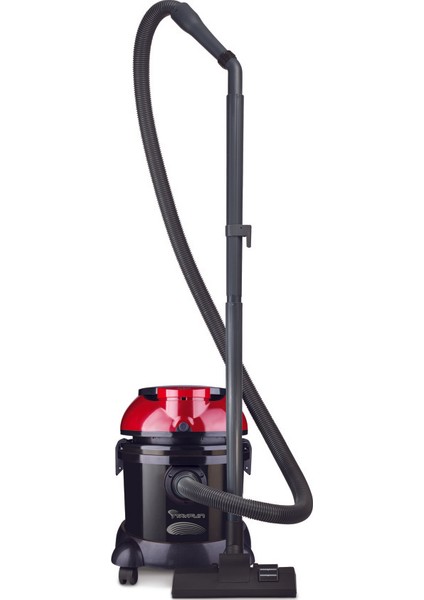 Tayfun 2400W Islak/Kuru Elektrikli Süpürge - Kırmızı