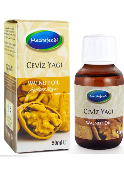 2'li Mecitefendi Ceviz Yağı 2 x 50 ml