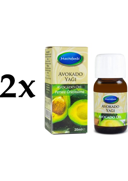 2'li Mecitefendi Avokado Yağı 2 x 20 ml