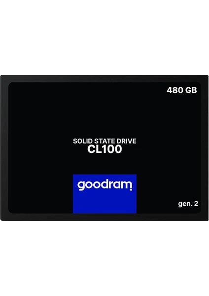 480 GB SSD Disk CL100 2.5'' Sata Iıı Gen 2. 550 Mb/s 450 Mb/s SSDPR-CL100-480-G2