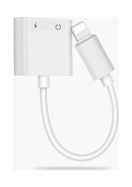 Apple iPhone Uyumlu Lightning Kulaklık - Şarj USB Adaptörü