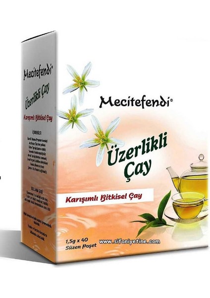 2'li Mecitefendi Üzerlik Otlu Çay (Süzen Poşet 40'lı)