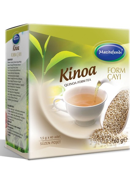 2'li Kinoa Form Çayı (Süzen Poşet 40'lı)