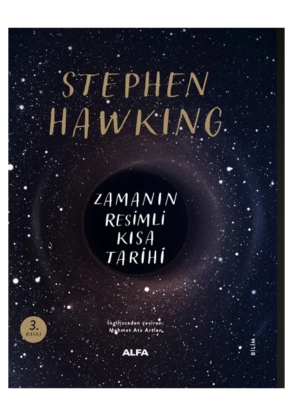 Alfa Yayınları Zamanın Resimli Kısa Tarihi (Ciltli) - Stephen Hawking