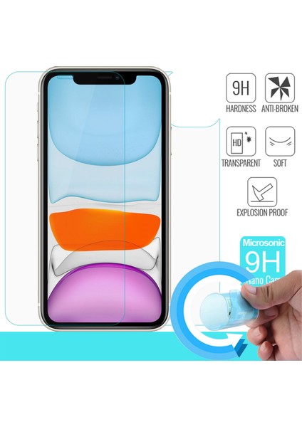 Apple iPhone 11 Ön + Arka Nano Cam Ekran Koruyucu - Şeffaf fiyatları