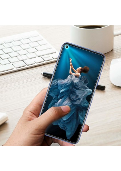 Huawei Honor 20 Temperli Cam Ekran Koruyucu - Şeffaf
