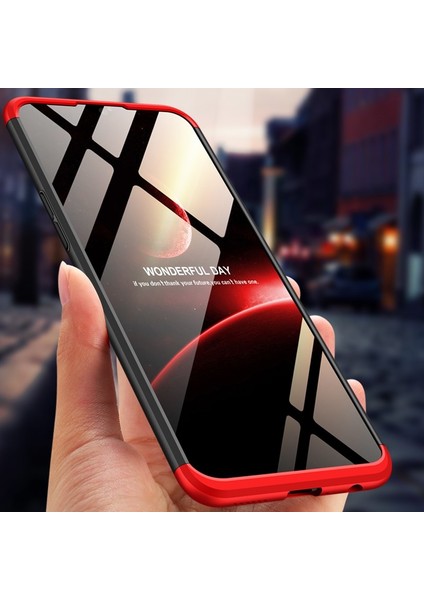 Oppo A5S Kılıf Double Dip 360 Protective - Mavi fırsatları