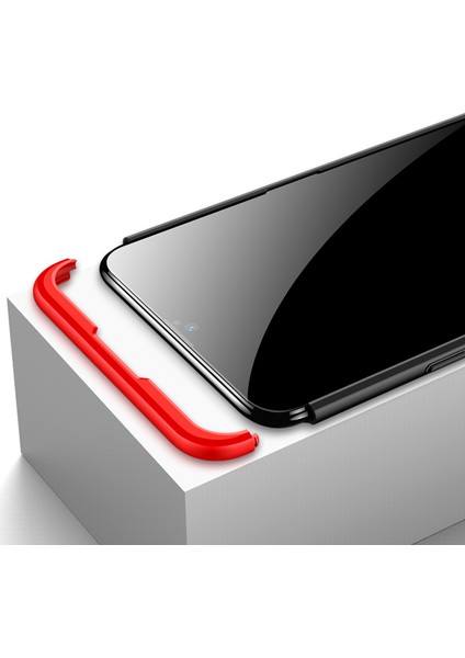 Oppo A5S Kılıf Double Dip 360 Protective - Siyah modelleri