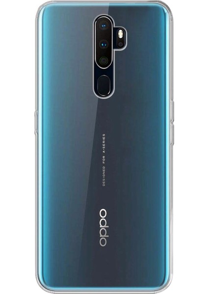 Oppo A9 2020 Kılıf Transparent Soft - Şeffaf