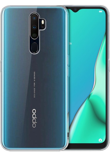 Oppo A9 2020 Kılıf Transparent Soft - Şeffaf