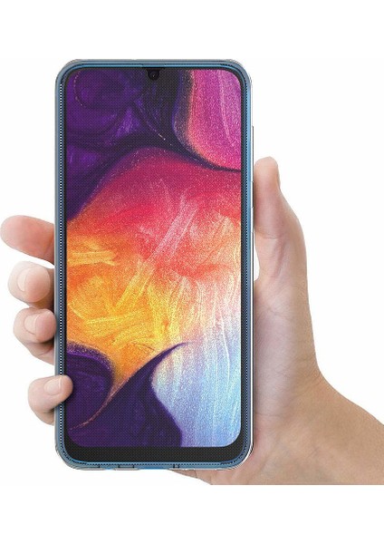 Samsung Galaxy A30s Kılıf 6 tarafı tam full koruma 360 Clear Soft - Şeffaf