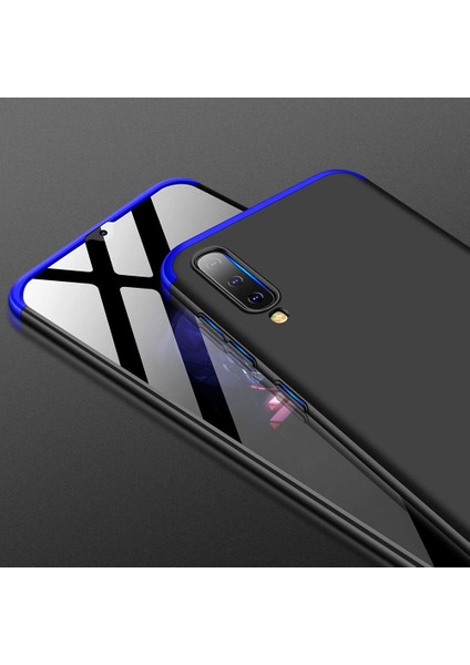 Samsung Galaxy A30S Kılıf Double Dip 360 Protective - Kırmızı