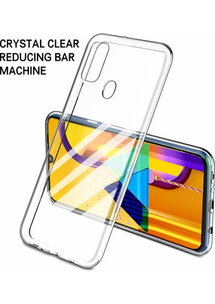 Samsung Galaxy M30s Kılıf Transparent Soft - Şeffaf