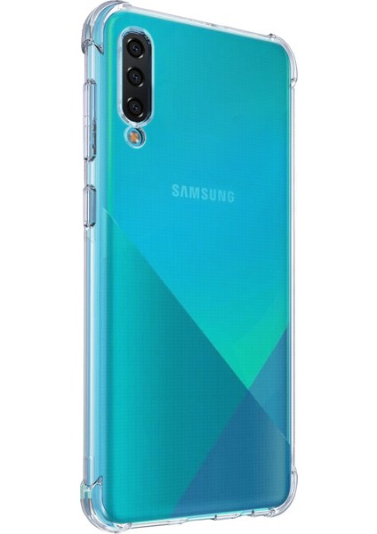 Shock Absorbing Kılıf Samsung Galaxy A30s - Şeffaf