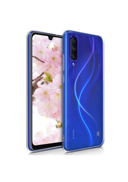 Xiaomi Mi 9 Lite Kılıf Transparent Soft - Şeffaf