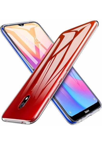 Xiaomi Redmi 8A Kılıf Transparent Soft - Şeffaf