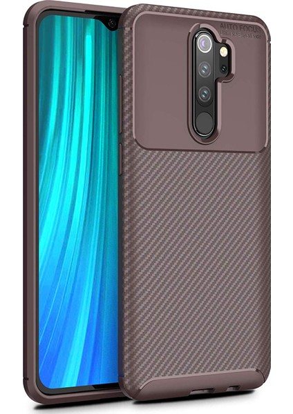 Xiaomi Redmi Note 8 Pro Kılıf Legion Series Kahverengi - Kahverengi