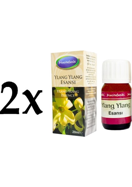 2'li  Mecitefendi Ylang Ylang Esansı 2 x 20 ml