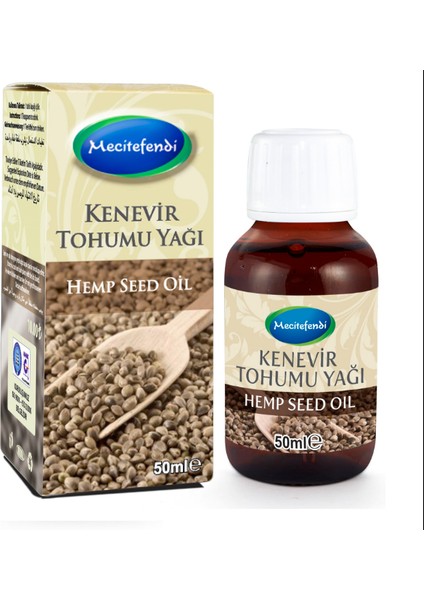 2'li Mecitefendi Kenevir Tohumu Yağı 2 x 50 ml