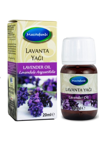 2'li  Mecitefendi Lavanta Yağı 2 x 20 ml